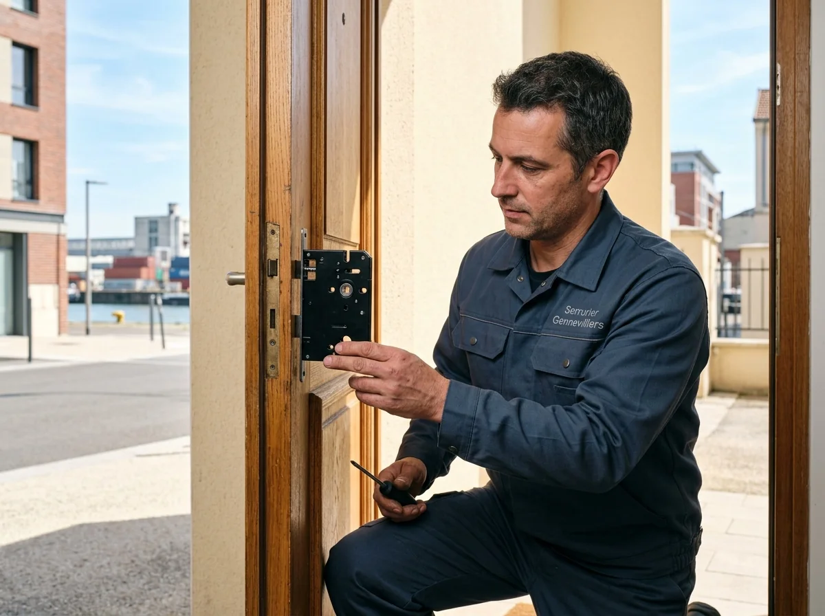 Installation serrure complète - Serrurier Gennevilliers