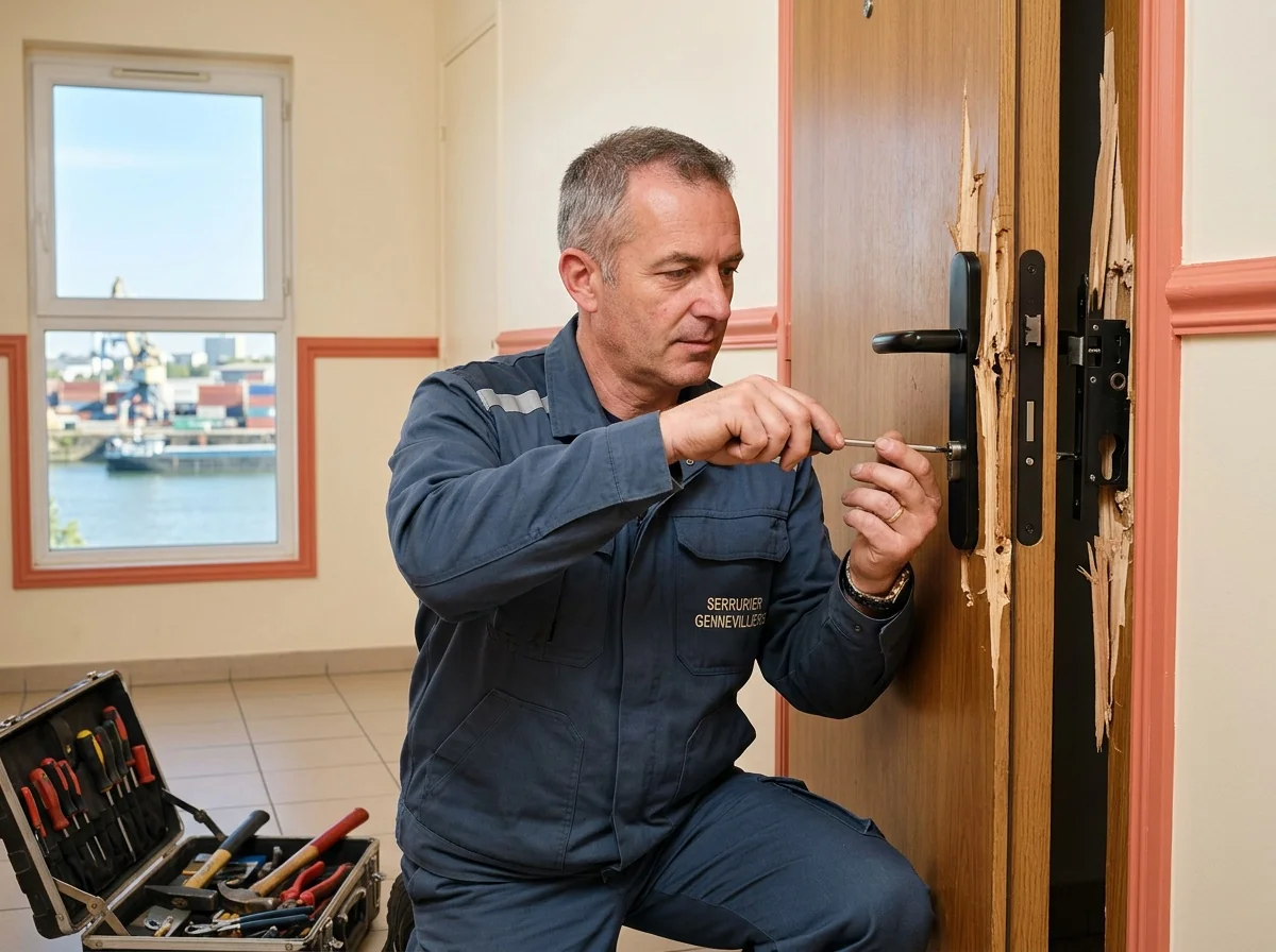 Réparation après effraction - Serrurier Gennevilliers